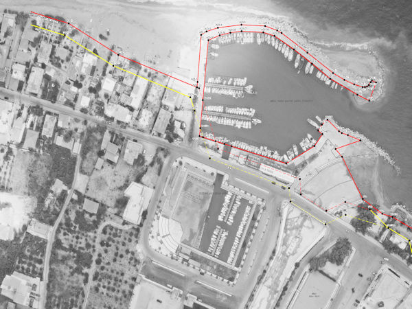  Correction of shoreline and coastline in front of Xylokastro Marina