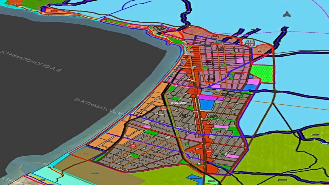 General urban plan of Loutraki - Perachora