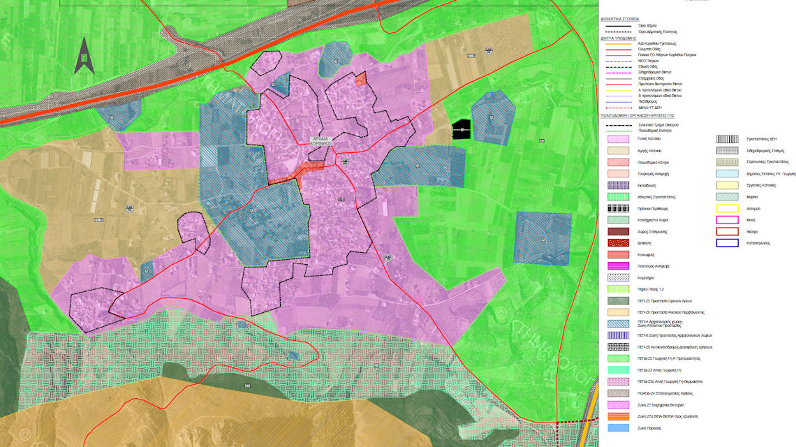Technical consultant for urban and spatial planning in Corinth