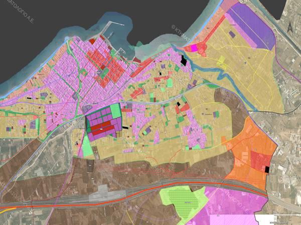  General urban plan of Korinthos