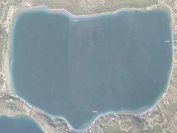 Study of wave conditions & reconstruction of the existing road at Lake Vouliagmeni