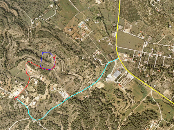 Classification of existing public road as pre-1923 in Hinitsa, Ermionida