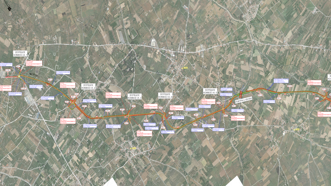 Tegea and Astros bypass studies in Arcadia Prefecture