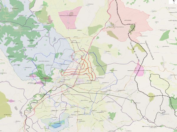 Flood protection works in Mantineia