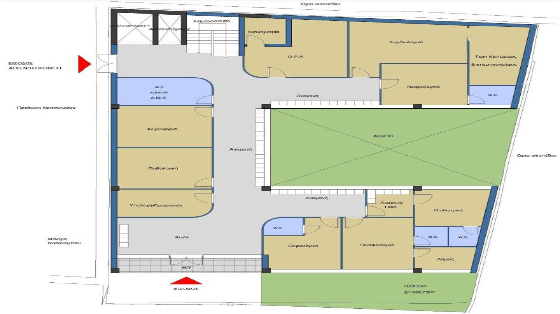 Fire protection of Molaoi hospital